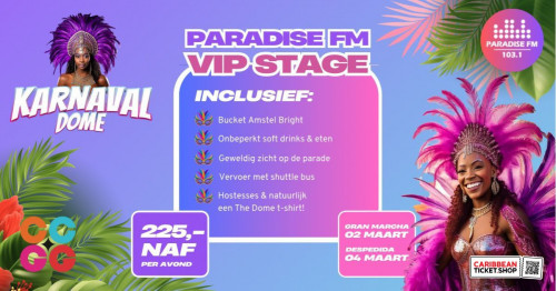 Karnaval Dome Paradise FM VIP Stage 2-3