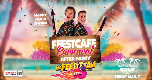 Feestcafe x Carnaval – The Afterparty